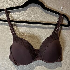 Lucky Brand Smooth Padded Bra in Dark Brown size 36C